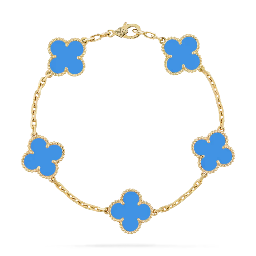 Azure Bloom Bracelet