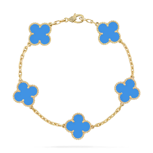 Azure Bloom Bracelet