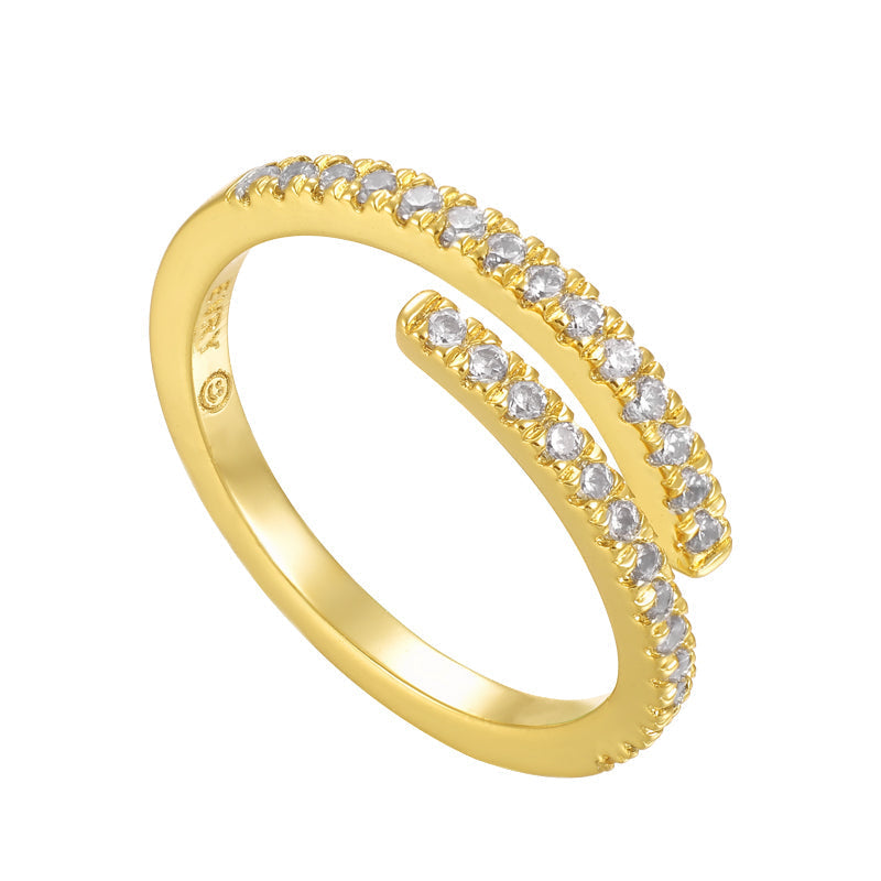 Gleam Curve Ring
