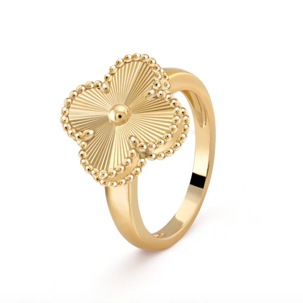 Golden Elégante Bloom Ring