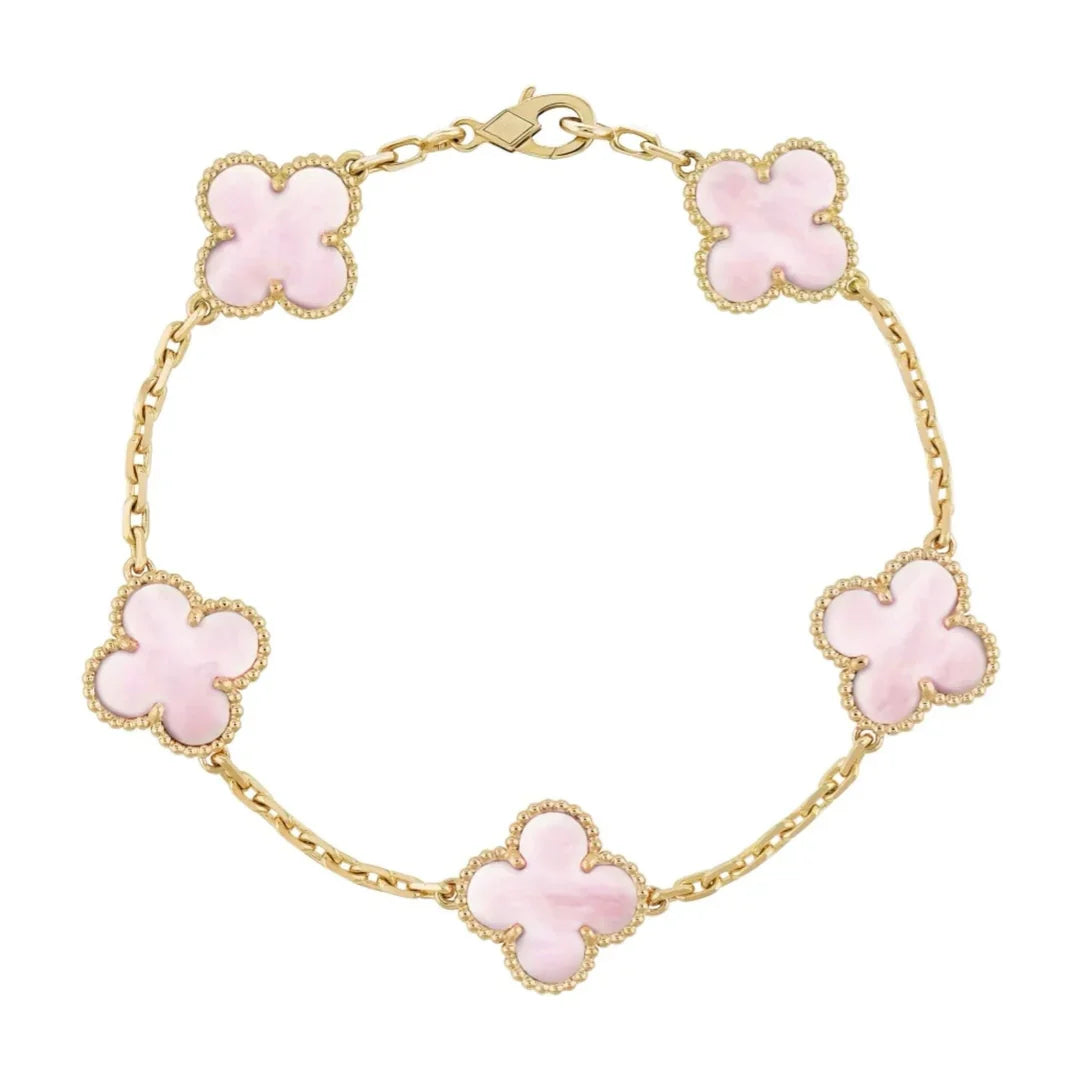 Golden Rosea Bloom Bracelet