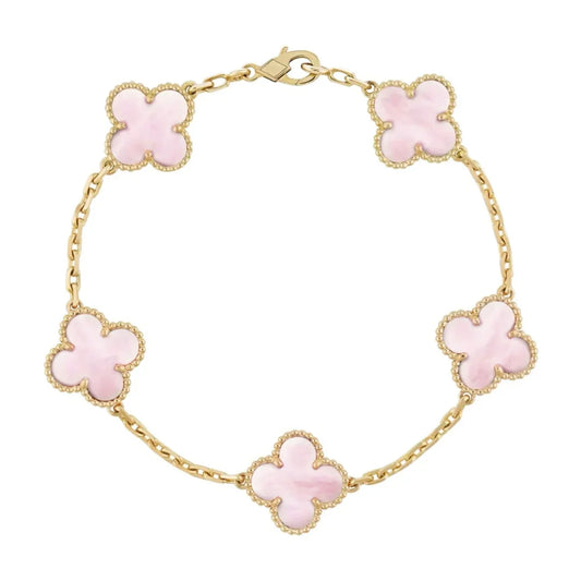 Golden Rosea Bloom Bracelet