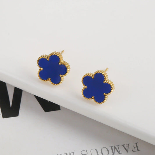Azure Bloom Earrings